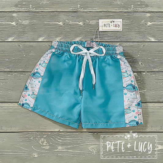 Best Fish in the Sea Swim Trunks