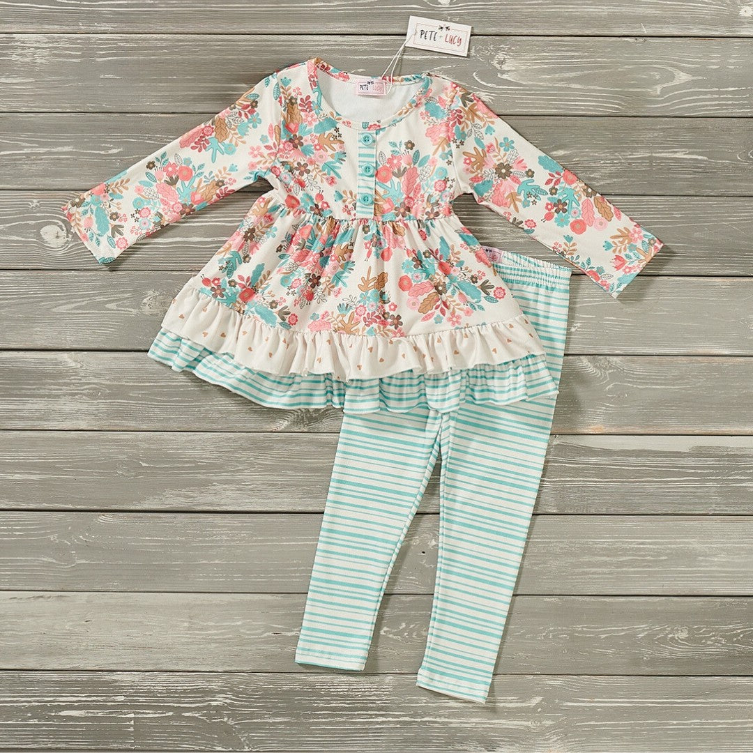 Bunch of Flowers 2 Piece Set