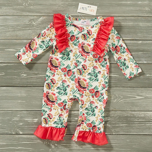 Harvest Blooms Romper