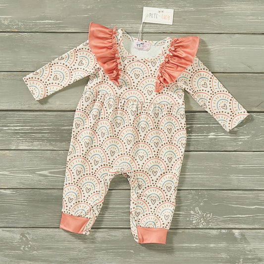 Loving Rainbow Romper