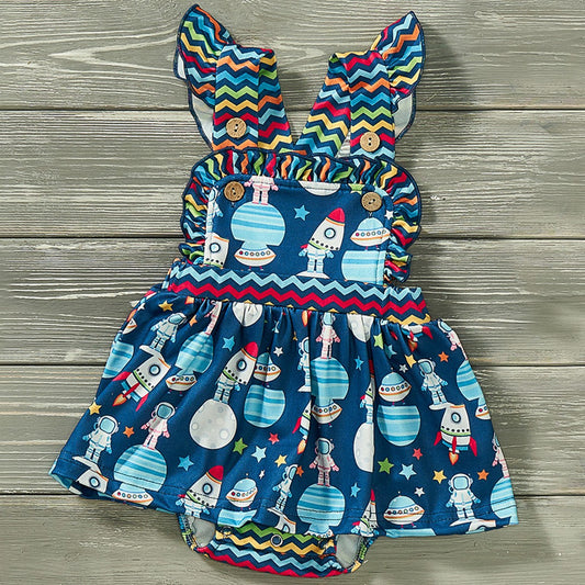 Outer Space Romper