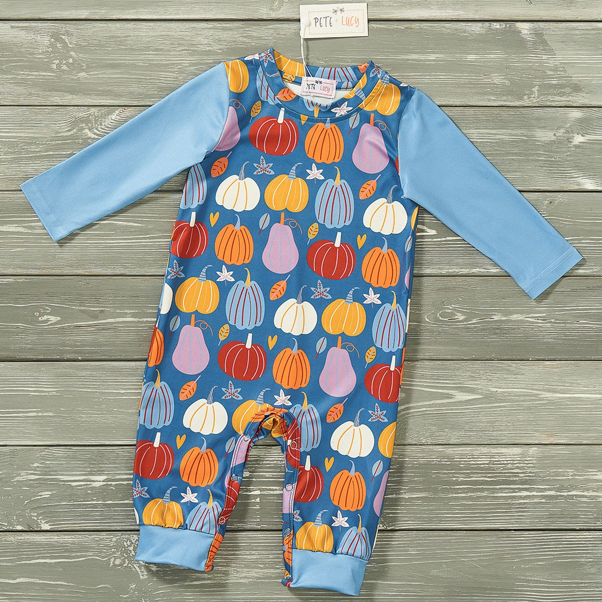 Pumpkin Spice Pals Romper