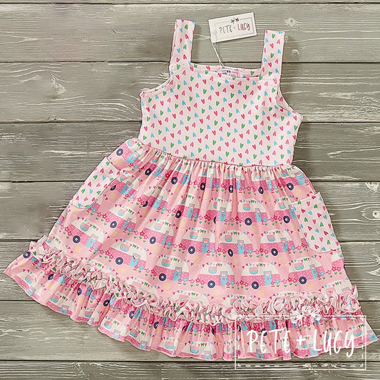 Ride in Retro Dress