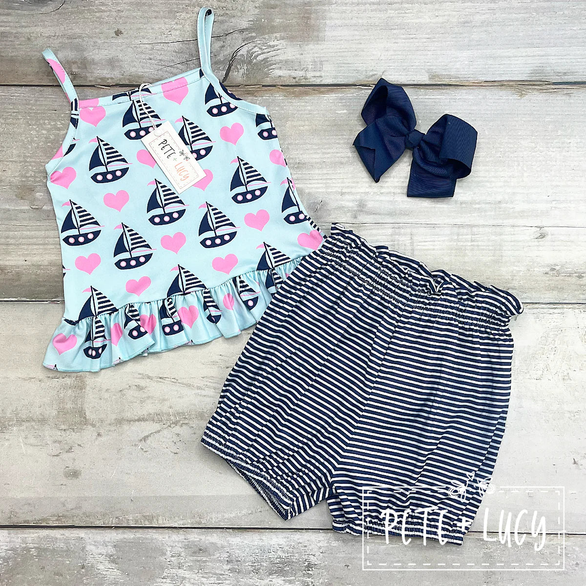 Sail Away 2 Piece Shorts Set