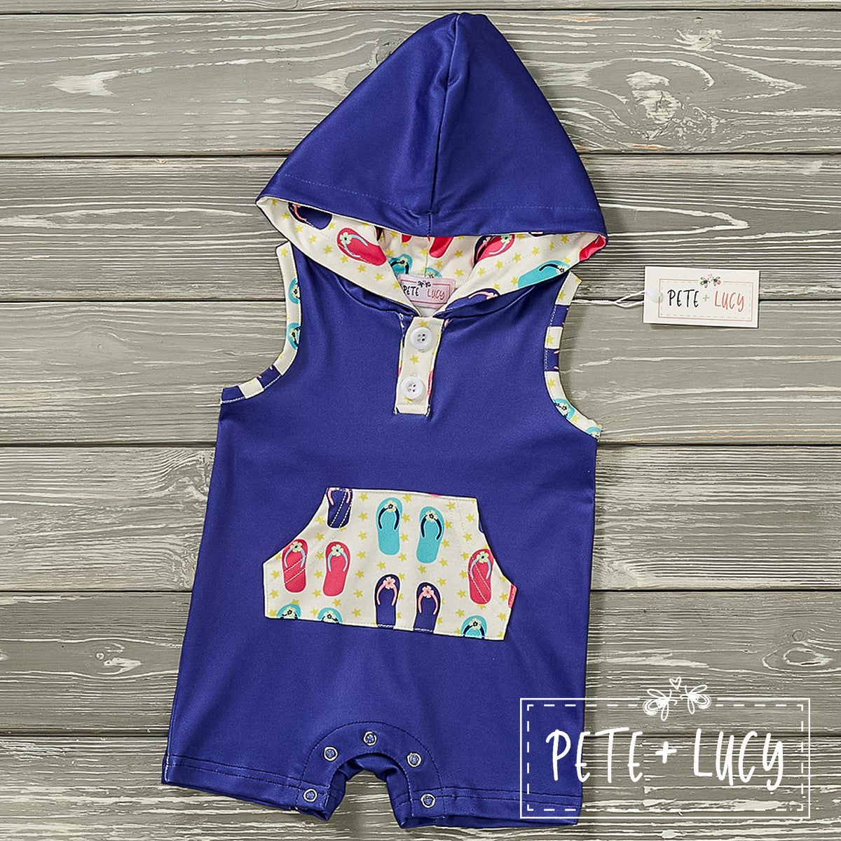 Sand Slippers Romper