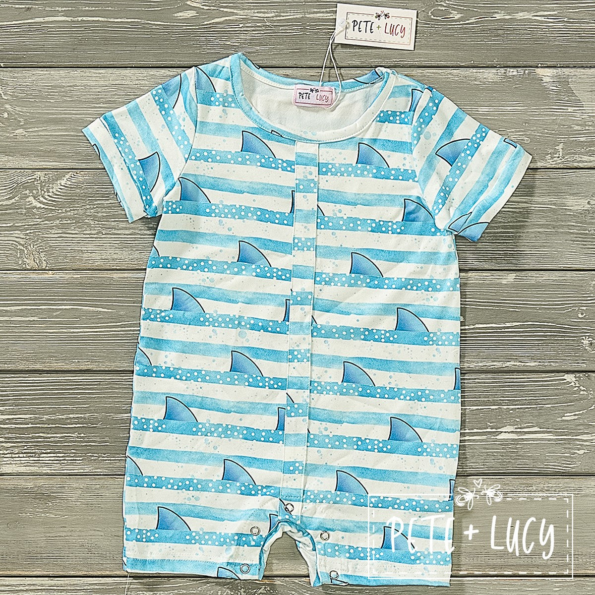 Sharp as a Shark Romper
