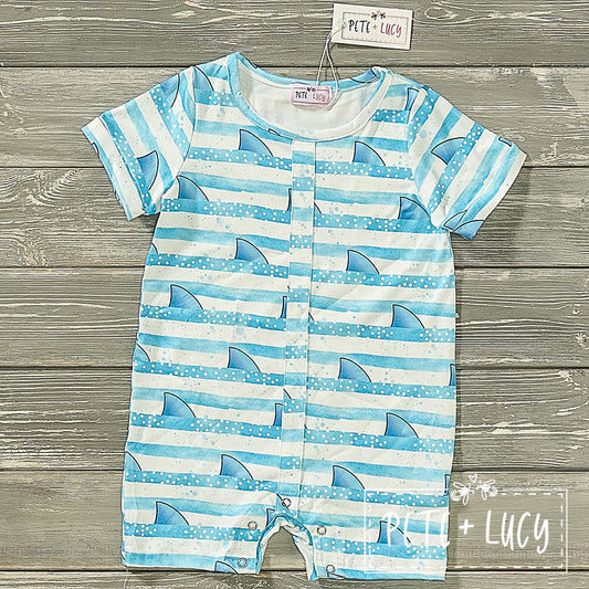 Sharp as a Shark Romper